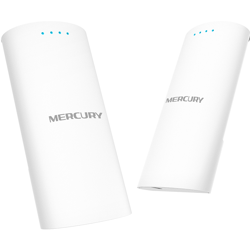 水星(MERCURY) 戶外無線網橋室外AP電梯監控5g無線wifi發射對點橋接 MWB505S套裝( 百兆網口版)